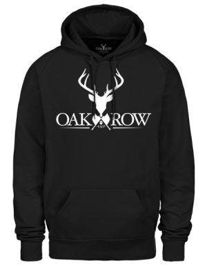 Founder’s Hoodie in Black – White logo