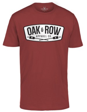 Men’s Portlands Tee in Burgundy