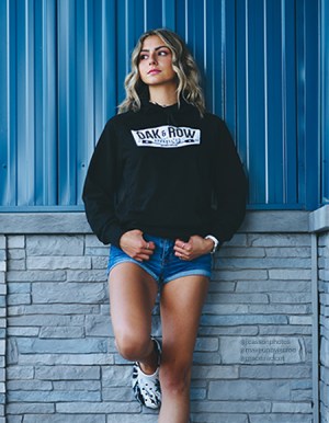 Portlands Hoodie in Black