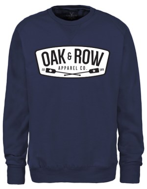 Portlands Crewneck Sweater in Navy